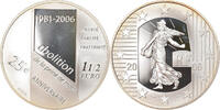 Frankreich 1-1/2 Euro Death Penalty, Paris, Proof, STGL, Silber, KM:2055 -
