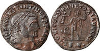 Follis 312-313 Thessalonica Münze, Constantine I, Thessalonica, SS, Bronze, RIC:61b