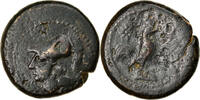 Bronze Æ Münze, Campania, Teanum, S+, Bronze, HN Italy:453 -