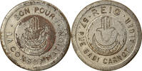 Algeria betaalpenning Token, REIG, Alger, Bon pour la consommation, SS, Nickel plated brass -