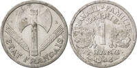 Frankreich Franc Münze, Bazor, Castelsarrasin, S, Aluminium, KM:902.3 -
