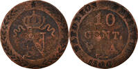 Frankreich 10 Centimes Münze, Napoleon I, Paris, Contemporary forgery -