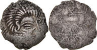 Stater 80-50 v. Chr Münze, Coriosolites, S+, Billon, Delestrée:2333