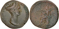 Sesterz Münze, Sabina, Rome, SS, Bronze -