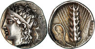 Nomos Lucania, Metapontum, Silber, NGC, HGC:1-1050 -