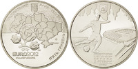 Ukraine 5 Hryven Münze, UNZ, Copper-Nickel-Zinc, KM:649 -