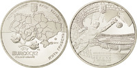 Ukraine 5 Hryven Münze, UNZ, Copper-Nickel-Zinc, KM:651 -
