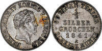 Deutsch Staaten 1/2 Silber Groschen Münze, PRUSSIA, Friedrich Wilhelm IV -