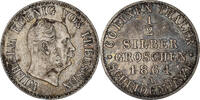 Deutsch Staaten 1/2 Neu-Groschen, 5 Pfennig Münze, PRUSSIA, Wilhelm I -