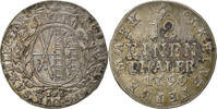 Deutsch Staaten 1/12 Thaler, Doppelgroschen Münze, SAXONY-ALBERTINE, Friedrich August III, 1/12 Thaler -