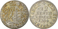 Deutsch Staaten 1/12 Thaler, Doppelgroschen Münze, SAXONY-ALBERTINE, Friedrich August III, 1/12 Thaler -