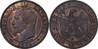 Frankreich 5 Centimes Napoleon III, Paris, Bronze, NGC -