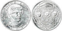 Italien 1000 Lire Münze, Rome, UNZ, Silber, KM:235 -