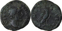 Denarius Münze, Antoninus Pius, Rome, Contemporary forgery, SS, Kupfer -