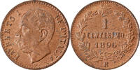 Italien Centesimo Münze, Umberto I, Rome, SS, Kupfer, KM:29 -