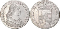 Hochstift Lüttich Patagon Münze, LIEGE, Maximilian Henry, Liege, S, Silber, KM:80 -