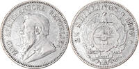 Südafrika 2-1/2 Shillings Münze, S, Silber, KM:7 -