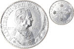 Monaco 50 Francs Münze, ESSAI, UNZ, Silber, KM:E66, Gadoury:MC162 -