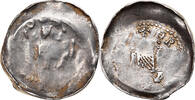 Deutsch Staaten Pfennig Münze, Arnold von Isenburg, Trier, S+ -