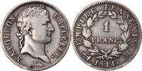 Frankreich Franc Münze, Napoléon I, Toulouse, SS, Silber, KM:692.10 -