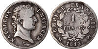 Frankreich Franc Münze, Napoléon I, Marseille, S+, Silber, KM:692.11 -