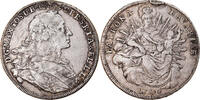 Deutsch Staaten Thaler Münze, BAVARIA, Maximilian III, Josef, Munich -
