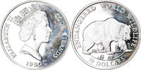 Cookinseln 50 Dollars Münze, Elizabeth II, Pobjoy Mint, Proof, UNZ -