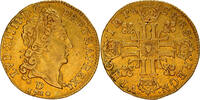 Frankreich 1/2 Louis d'or au Soleil Louis XIV, Lyon, Gold, SS+ -