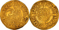 United Duchies of Jülich-Cleves-Berg Goldgulden Duchy of Jülich-Berg, Wilhelm IV, Mülheim, Gold, SS+ -