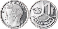 Belgien Franc Münze, STGL, Nickel Plated Iron, KM:170 -
