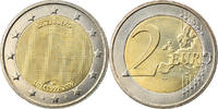 Luxemburg 2 Euro EMU, UNZ, Bi-Metallic -