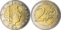 Luxemburg 2 Euro Utrecht, UNZ, Bi-Metallic, KM:93 -