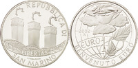 San Marino 10 Euro UNZ+, Silber, KM:449 -