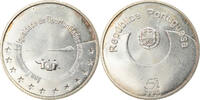 Portugal 5 Euro Lisbon, VZ+, Silber, KM:781 -