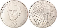 Ungarn 2000 Forint Münze, Budapest, János Harsányi, UNZ, Cupro-nickel -