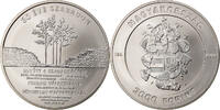 Ungarn 3000 Forint Münze, Budapest, 30 ans de liberté, UNZ -