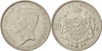 Belgien 20 Francs, 20 Frank Münze, SS+, Nickel, KM:102 -