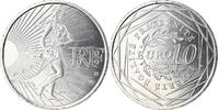 Frankreich 10 Euro VZ, Silber, Gadoury:EU337, KM:1580 -