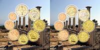 Zypern 1 Cent to 2 Euro STGL -