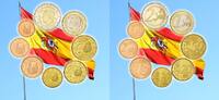 Spanien 1 Cent to 2 Euro STGL -