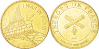 Frankreich betaalpenning Token, Tourist Token, Arts & Culture, UNZ, Cupro-nickel -