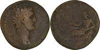 Sesterz Münze, Antoninus Pius, Roma, S, Bronze, RIC:642 -