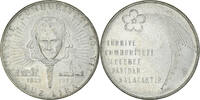 Türkei 100 Lira Münze, UNZ, Silber, KM:903 -
