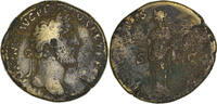 Sesterz Antonin le Pieux, Rome, Bronze, S+, RIC:770 -