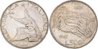 Italien 500 Lire Münze, Rome, VZ+, Silber, KM:99 -