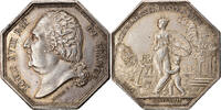 Frankreich betaalpenning 1818 Token, Louis XVIII, Compagnie dAssurances Générales à Paris SS+