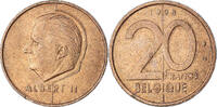 Belgien 20 Francs, 20 Frank Münze -