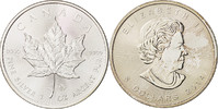 Kanada 5 Dollars Münze, Royal Canadian Mint, UNZ, Silber -