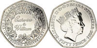Gibraltar 50 Pence Münze, Catherine & William, 10ème anniversaire -
