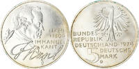 Bundesrepublik Deutschland 5 Mark Münze, Munich, Germany, SS+, Silber -